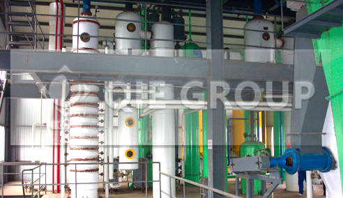 planta de extracción de aceite por solventes