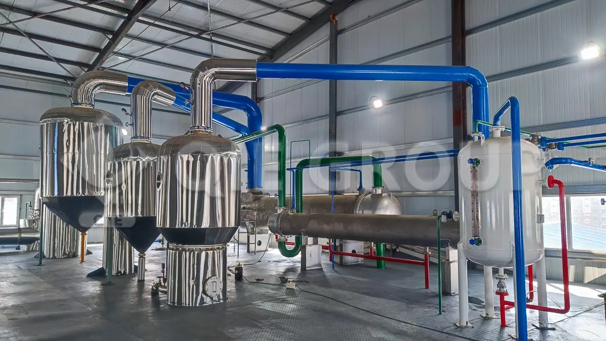 Equipos básicos dentro de un taller de refinación de aceite comestible