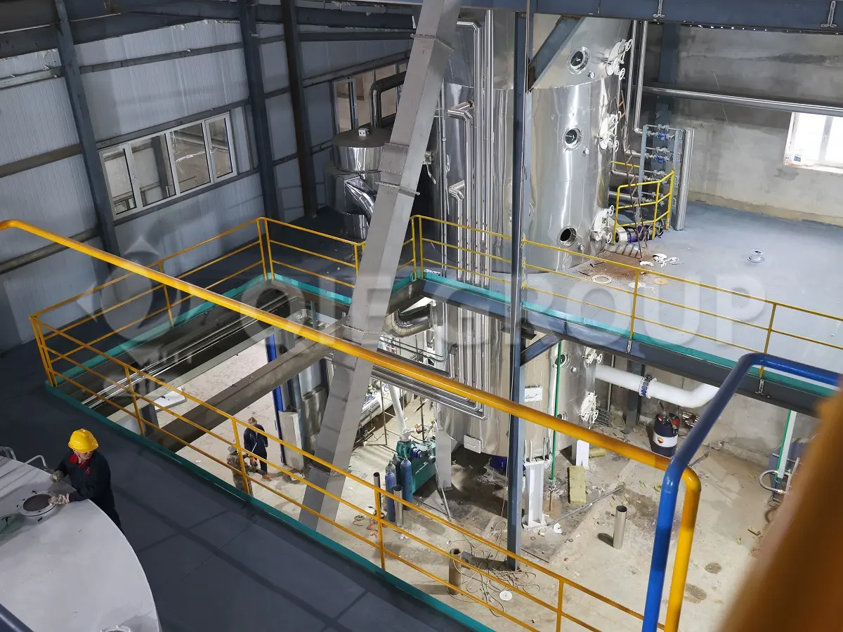 Máquina extractora de alta eficiencia de QIE Group para soja, cacahuete y salvado de arroz