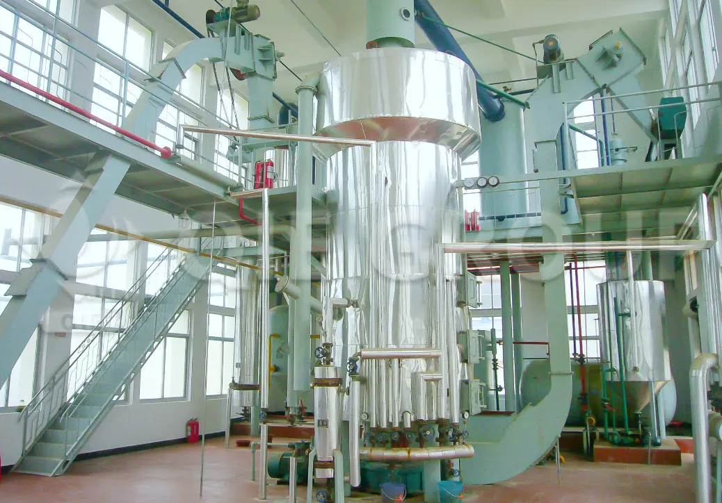 Diseño completo de una planta de extracción de aceite comestible para el procesamiento de soja, colza y semillas de girasol.