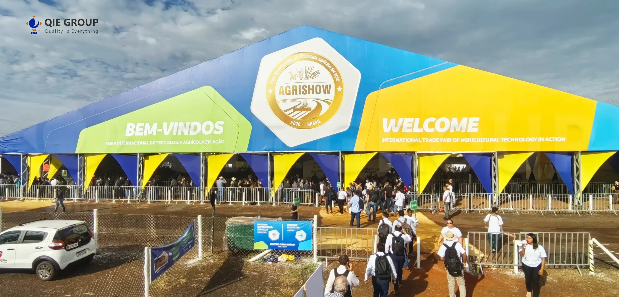 Agrishow 2026: exposición agrícola en Brasil que exhibe tecnologías globales del agronegocio.