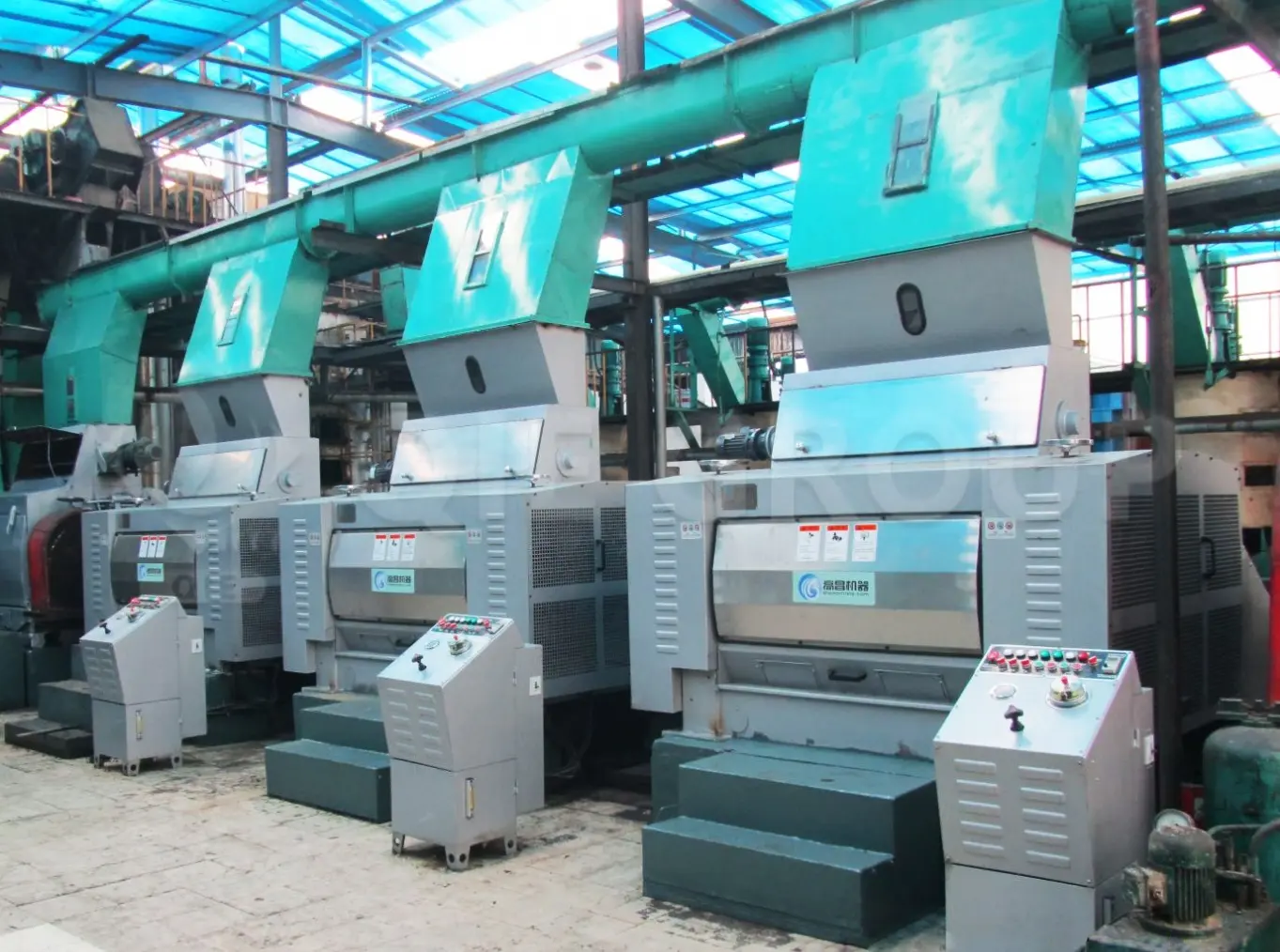 Máquina laminadora de semillas oleaginosas utilizada en plantas de pretratamiento para mejorar la eficiencia de la extracción de aceite